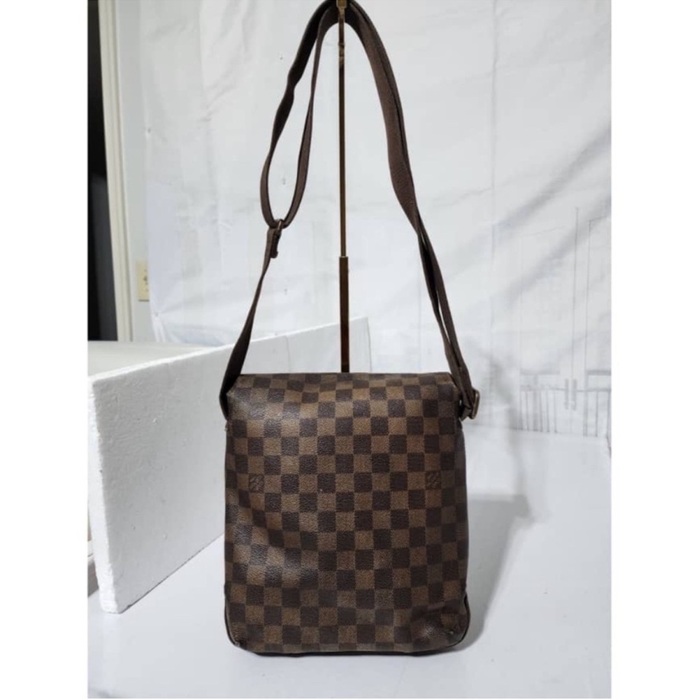 Louis Vuitton shoulder Damier Ebene bag PM Brooklyn Brown - Picture 5 of 17